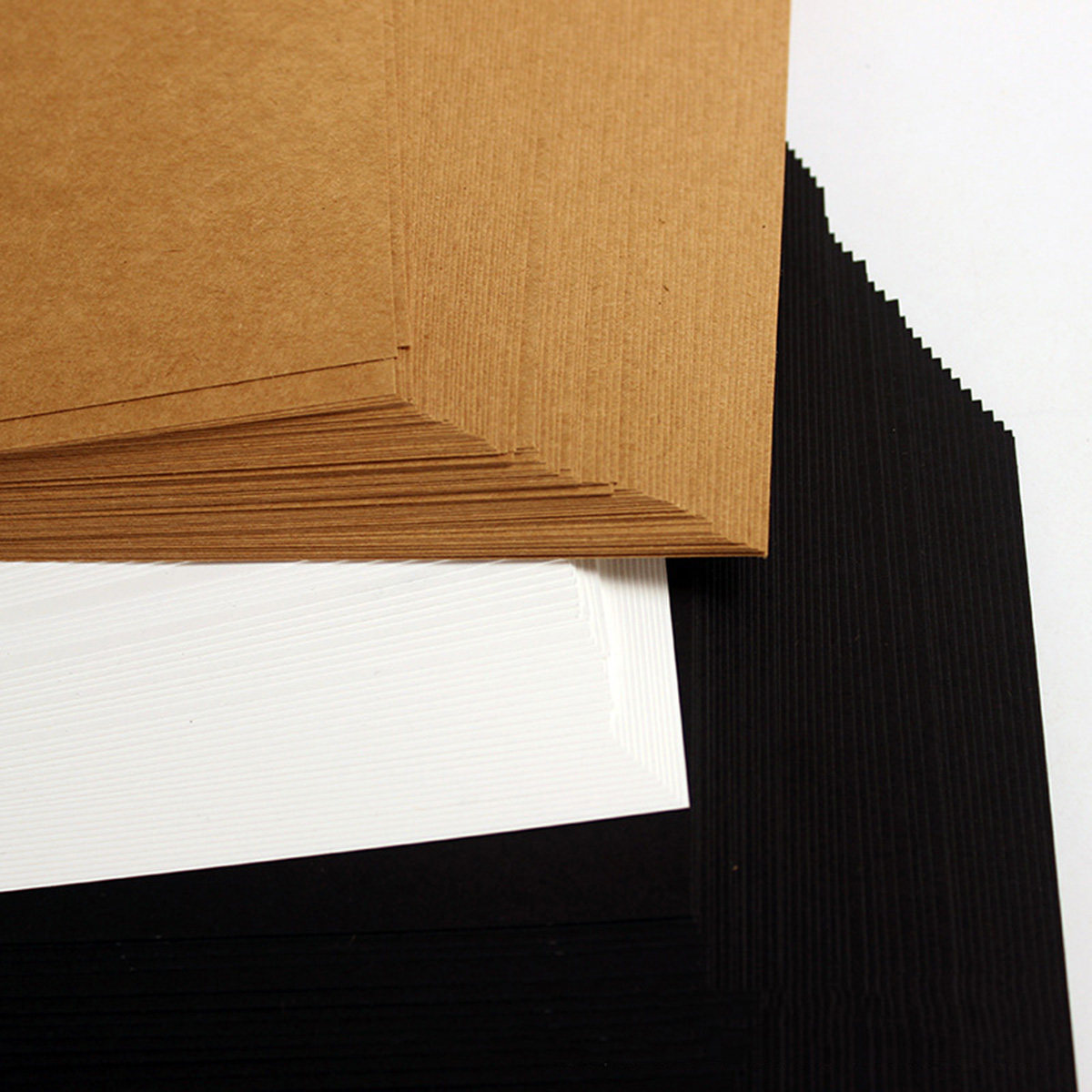Art Craft Cardboard - 50 lembar kertas karton hitam A4,