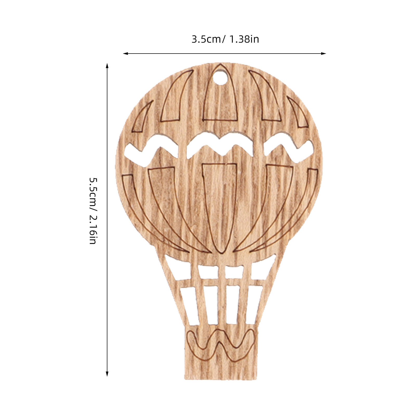 10 Buah Potongan Kayu Balon Ud - Art And Craft For Nursery ulasan dan harga