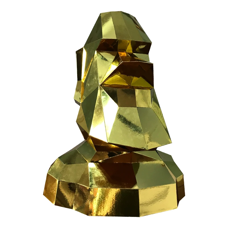 Ukuran besar dekorasi Pulau Pa - Art Craft Cardboard ulasan dan harga