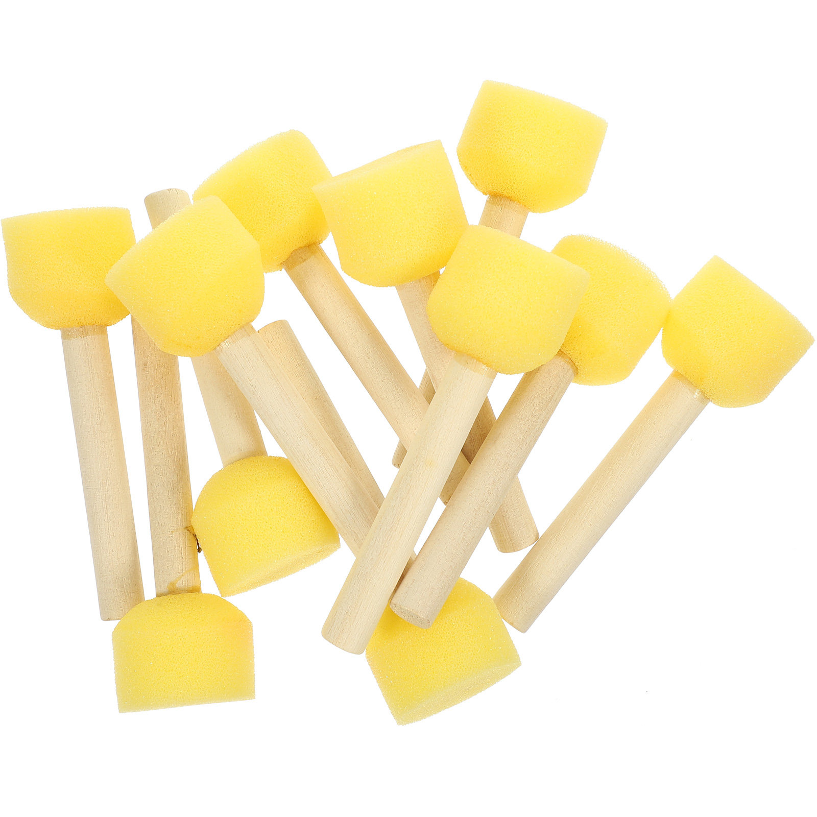 20 buah kuas spons untuk mengg - Art And Craft For Nursery ulasan dan harga