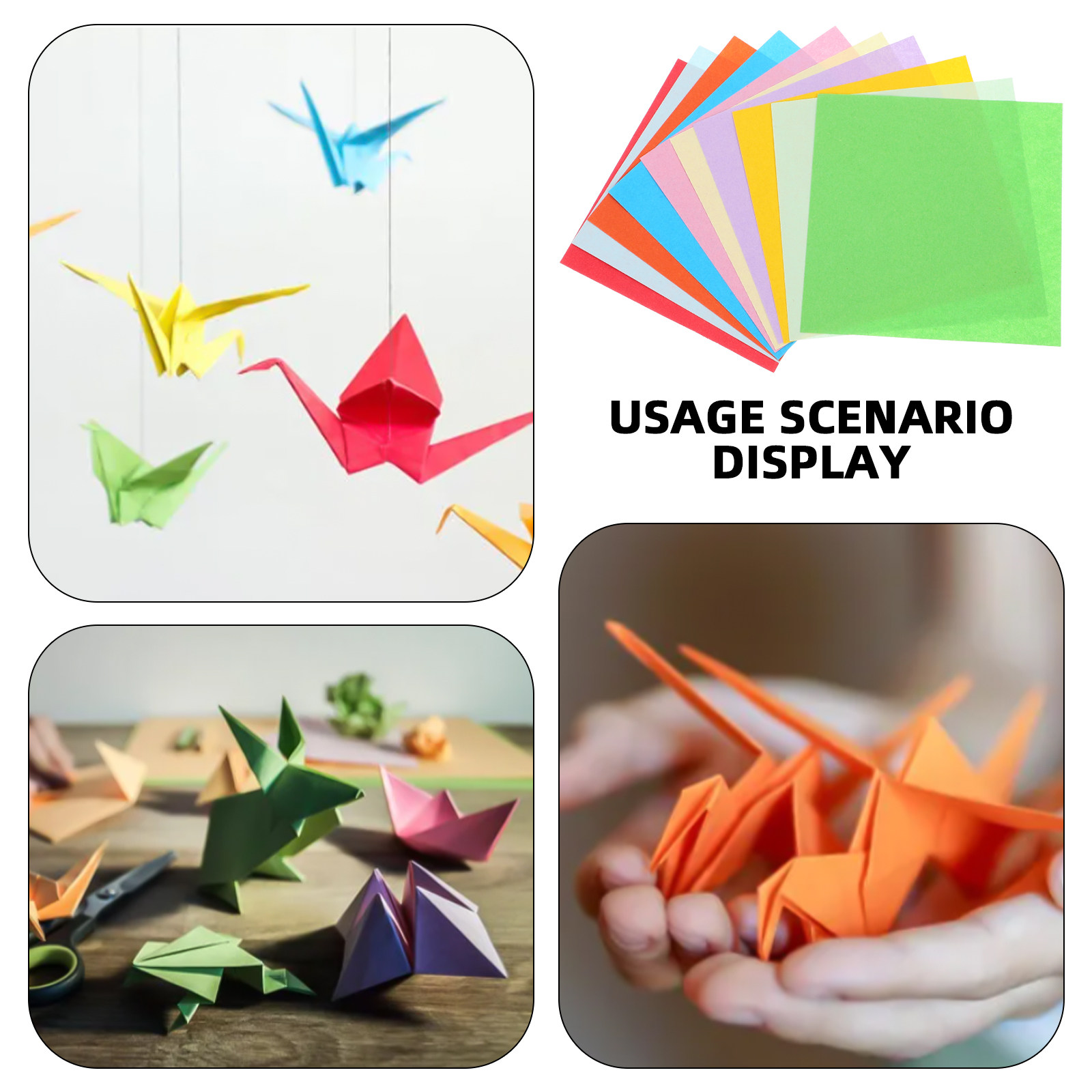 500 lembar Kertas Origami, unt - Art Craft With Paper ulasan dan harga
