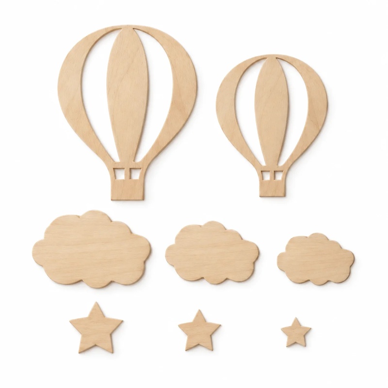 Set Dekorasi Dinding Balon Uda - Art And Craft For Nursery ulasan dan harga