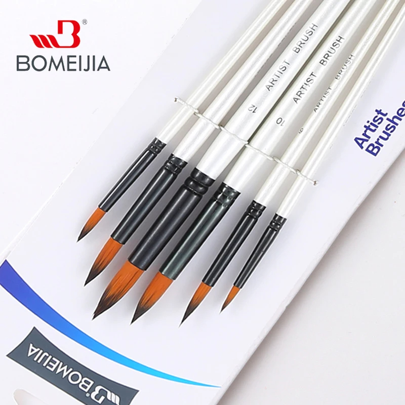 BOMEIJIA Set kuas cat bulat su - Gouache Paint Set ulasan dan harga
